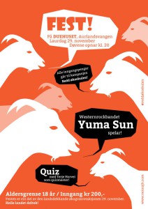 Festplakat-Duehuset